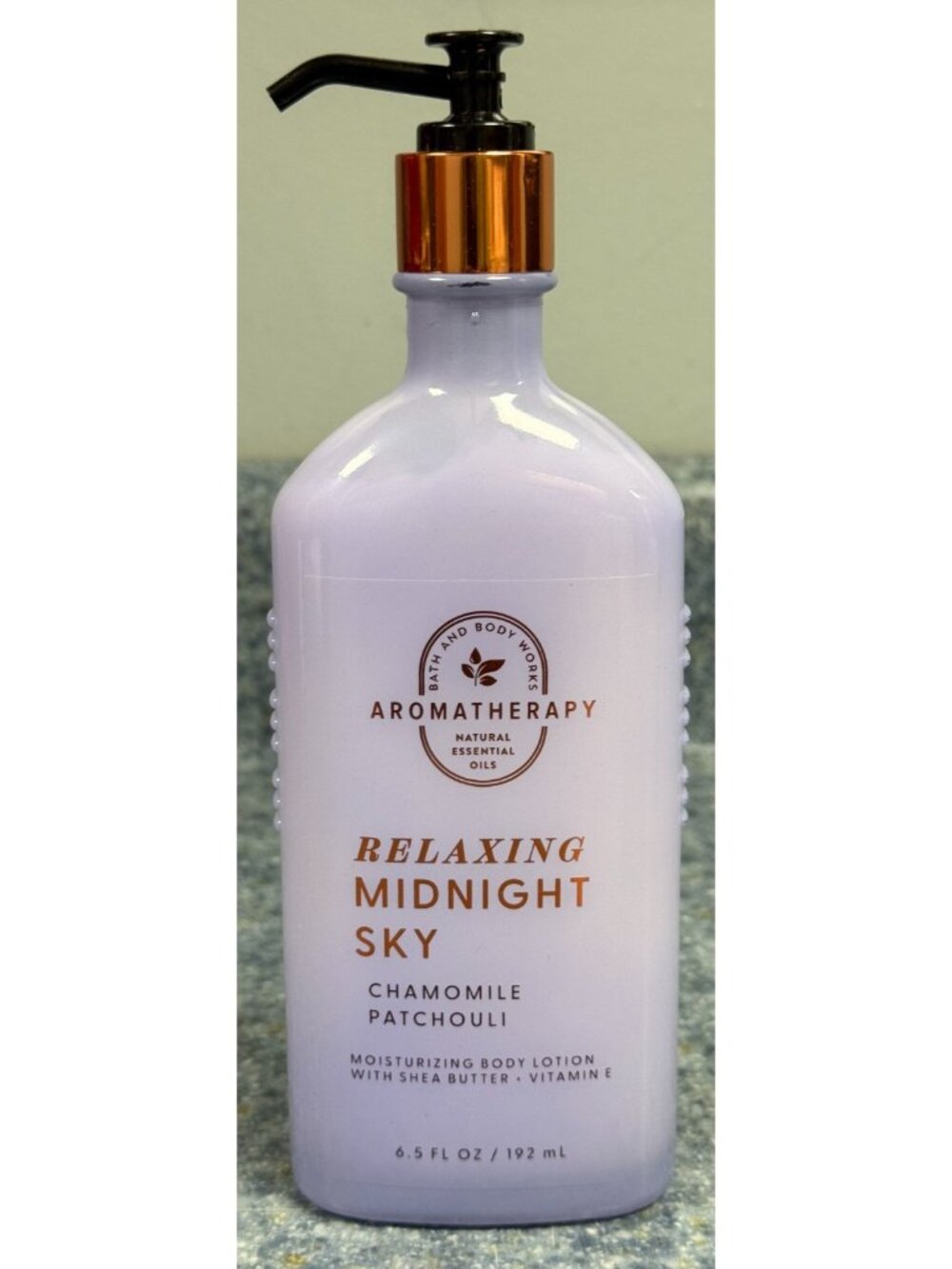 BATH & BODY WORKS Aromatherapy Relaxing Midnight Sky Chamomile Patchouli Lotion